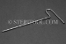#11687 - 1/16" Stainless Steel Ball Hex 'T', 4.5" shaft length. - 11687
