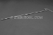 #11690SP12 - 1/8" Stainless Steel Ball Hex 'T', 12" (300mm) OAL. Single End.  - 11690SP12