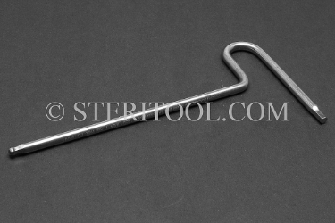 #11691 - 9/64" Stainless Steel Ball Hex T, 4.5" shaft length. ball hex, T, formed, stainless steel