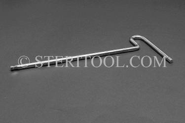#11693SP6.5 - 3/16" Stainless Steel T Ball Hex Key, 6.5"(162mm) Shaft. ball hex, T, stainless steel, allen