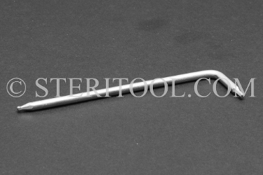 #11800 - 1.5mm Stainless Steel L Ball Hex Key. ball hex, L, stainless steel, allen key