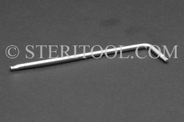 #11801 - 2.0mm Stainless Steel L Ball Hex Key. ball hex, L, stainless steel, allen key