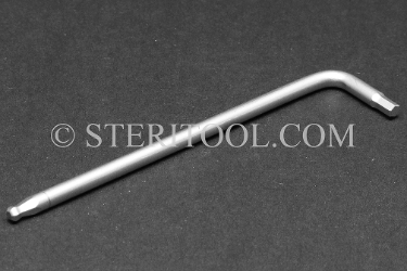 #11803 - 3.0mm Stainless Steel L Ball Hex Key. ball hex, L, stainless steel, allen key