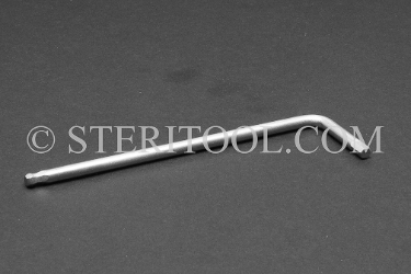 #11804 - 3.5mm Stainless Steel L Ball Hex Key. ball hex, L, stainless steel, allen key
