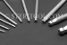 #11811 - SET: 10 pc Stainless Steel 'L' Ball End Hex Key Metric Set: 1.5mm ~ 10mm. - 11811