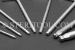 #11812 - SET: 8 pc Stainless Steel 'L' Ball End Hex Key Metric Set: 1.5mm ~ 6.0mm. - 11812