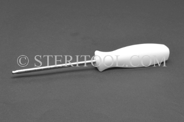 #11823 - 3.0mm Stainless Steel Ball Hex Driver with Nylon Handle. ball hex, driver, scrrewdriver, stainless steel