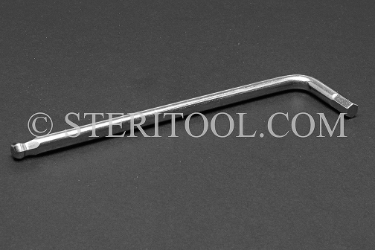 #11858 - 7/32" Stainless Steel L Ball Hex Key. L. ball hex, stainless steel