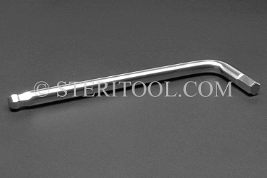 #11866 - 7/16" Stainless Steel L Ball Hex Key. L. ball hex, stainless steel