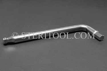 #11867 - 1/2" Stainless Steel L Ball Hex Key. L. ball hex, stainless steel