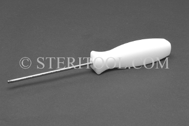 #11872 - 3/32" Stainless Steel Ball Hex Driver with Nylon Handle. ball hex, driver, scrrewdriver, stainless steel