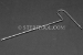 #11884SP5 - 2.0mm Stainless Steel 'T' Hex Key, 5"(125mm) Shaft. - 11884SP5