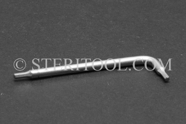 #11900_REVB - 1.5mm Stainless Steel L Hex Key. Rev. B L. hex, stainless steel
