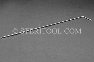 #11902SP12 - 2.5mm Stainless Steel L Hex Key, 12"(300mm) Shaft. hex, L, stainless steel, allen