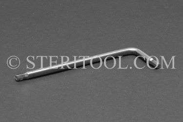 #11903 - 3.0mm Stainless Steel L Hex Key. L. hex, stainless steel