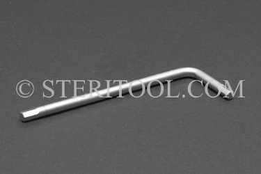 #11904 - 3.5mm Stainless Steel L Hex Key. L. hex, stainless steel