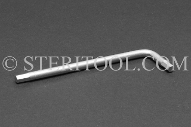 #11905 - 4.0mm Stainless Steel L Hex Key. L. hex, stainless steel