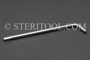 #11923 - 3.0mm Stainless Steel L Hex Key, Long. L. hex, stainless steel