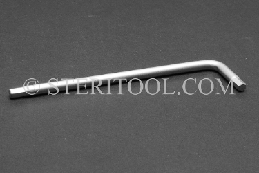 #11925 - 4.0mm Stainless Steel L Hex Key, Long. L. hex, stainless steel