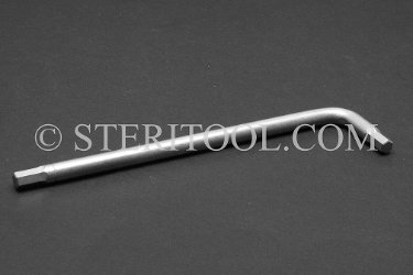 #11927 - 5.0mm Stainless Steel L Hex Key, Long. L. hex, stainless steel