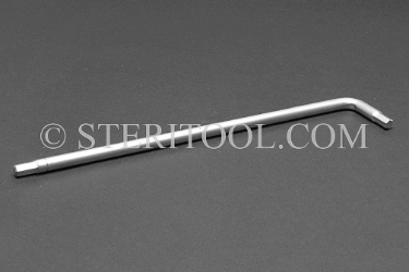 #11927SP7 - 5.0mm Stainless Steel L Hex Key, 7"(175mm) Shaft. hex, L, stainless steel, allen