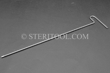 #11934SP18 - 4.0mm Stainless Steel T Hex Key, 18"(450mm) Shaft. hex, T, stainless steel, allen