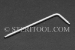 #11950 - 1/16" Stainless Steel 'L' Hex Key. - 11950