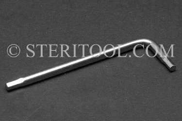 #11955 - 9/64" Stainless Steel L Hex Key. L. hex, stainless steel