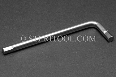 #11960 - 9/32" Stainless Steel L Hex Key. L. hex, stainless steel