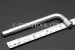 #11961 - 5/16" Stainless Steel 'L' Hex Key. - 11961