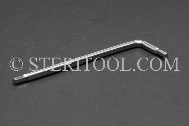#11975 - 9/64" Stainless Steel L Hex Key, Long. L. hex, stainless steel
