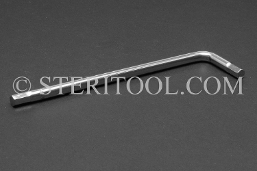 #11978 - 7/32" Stainless Steel L Hex Key, Long. L. hex, stainless steel