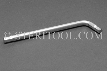 #11980 - 9/32" Stainless Steel L Hex Key, Long. L. hex, stainless steel