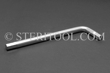 #11982 - 3/8" Stainless Steel L Hex Key, Long. L. hex, stainless steel