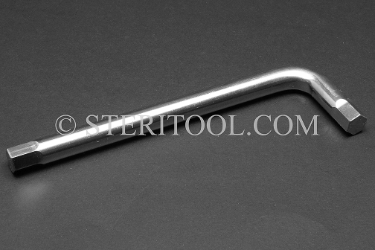 #11984 - 7/16" Stainless Steel L Hex Key, Long. L. hex, stainless steel