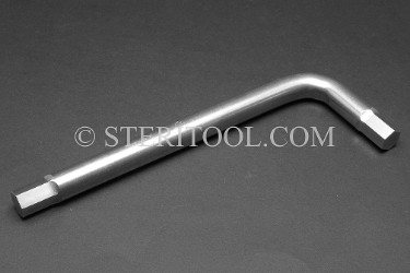 #11985 - 9/16" Stainless Steel L Hex Key, Long. L. hex, stainless steel