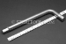 #11985 - 9/16" Stainless Steel 'L' Hex Key, Long. - 11985