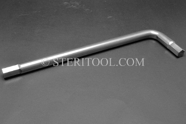 #11987 -  11/16" Stainless Steel L Hex Key, Long. L. hex, stainless steel