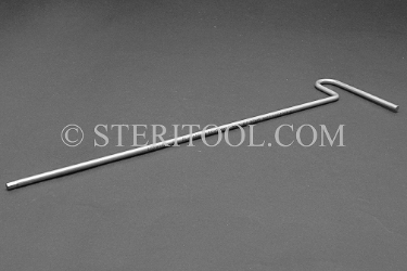 #11990SP10 - 1/8" Stainless Steel T Hex Key, 10"(250mm) Shaft. hex, T, stainless steel, allen
