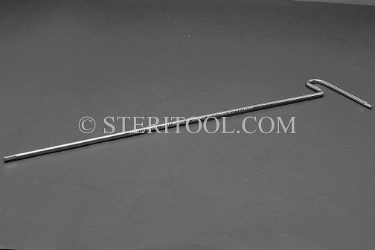 #11990SP11 - 1/8" Stainless Steel T Hex Key, 11"(275mm) Shaft. hex, T, stainless steel, allen