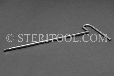#11990SP6 - 1/8" Stainless Steel T Hex Key, 6"(150mm) Shaft. hex, T, stainless steel, allen