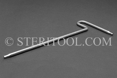 #11990SP6.5 - 1/8" Stainless Steel T Hex Key, 6.5"(162mm) Shaft. hex, T, stainless steel, allen