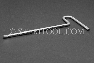 #11992 - 5/32" Stainless Steel T Hex Key. T, hex, hex key, formed, stainless