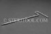 #11992SP6.5 - 5/32" Stainless Steel 'T' Hex Key, 6.5"(162mm) Shaft. - 11992SP6.5
