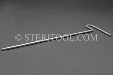 #11992SP9 - 5/32" Stainless Steel T Hex Key, 9"(225mm) Shaft. hex, T, stainless steel, allen