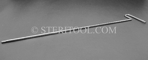 #11993SP16 - 3/16" Stainless Steel T Hex Key, 16"(400mm) Shaft. hex, T, stainless steel, allen