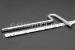 #11995 - 1/4" Stainless Steel 'T' Hex Key. - 11995