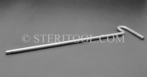 #11995SP11 - 1/4" Stainless Steel T Hex Key, 11"(275mm) Shaft. hex, T, stainless steel, allen