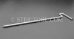 #11995SP11 - 1/4" Stainless Steel 'T' Hex Key, 11"(275mm) Shaft. - 11995SP11