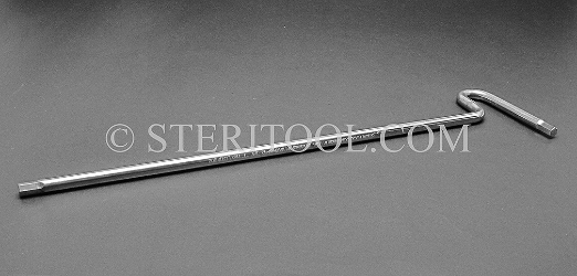 #11995SP12 - 1/4" Stainless Steel T Hex Key, 12"(300mm) Shaft. hex, T, stainless steel, allen